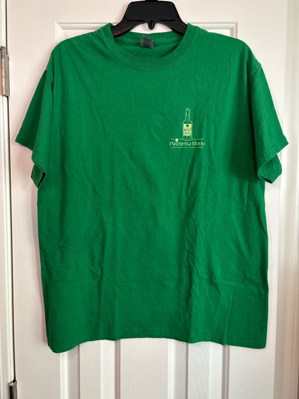 Green Short-Sleeve Whiskey Helps T-Shirt